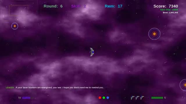Asteroid-Blasting Space Game (Demo #4) смотреть онлайн