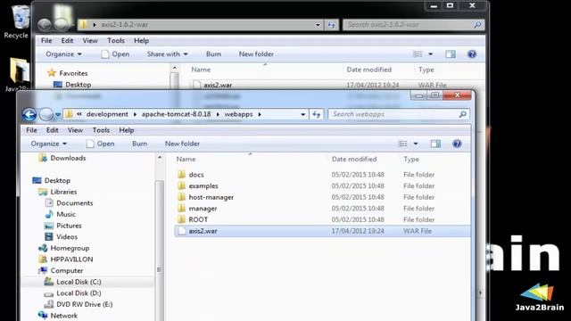 Instalation de axis sur tomcat et eclipse смотреть онлайн