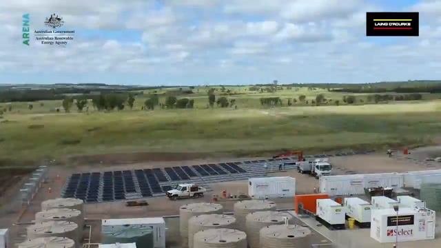 SunSHIFT - Solar diesel plant time lapse смотреть онлайн