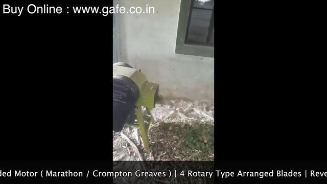 Comet Chetak Chaff Cutter | 2 HP Electric | www.gafe.co.in | Whatsapp +91 98250 87673 смотреть онлайн