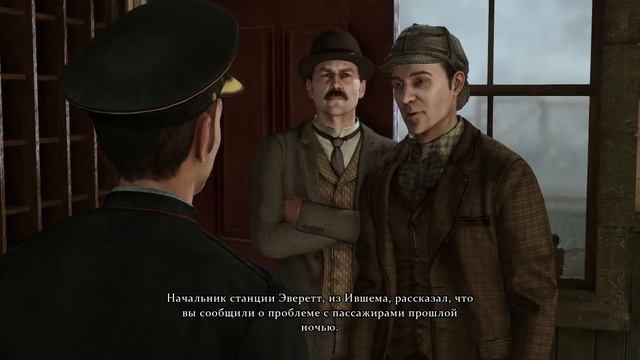 ПОЕЗД-ПРИЗРАК | Прохождение Sherlock Holmes: Crimes & Punishments #3 смотреть онлайн