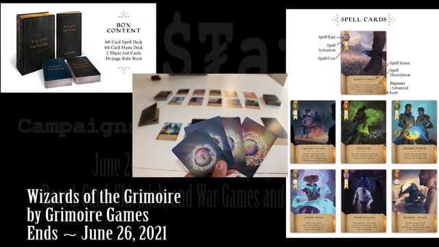 Kickstarter - June 2021 - Update 4 - 38 Board, Card, War, Skirmish game campaigns live now! смотреть онлайн
