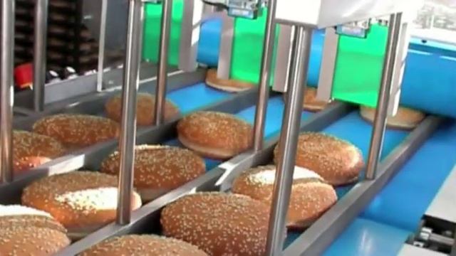 HOBA - Bun Slicer HSC-BL, Pillow Pack Sealer, Slice and Packaging Line for buns смотреть онлайн