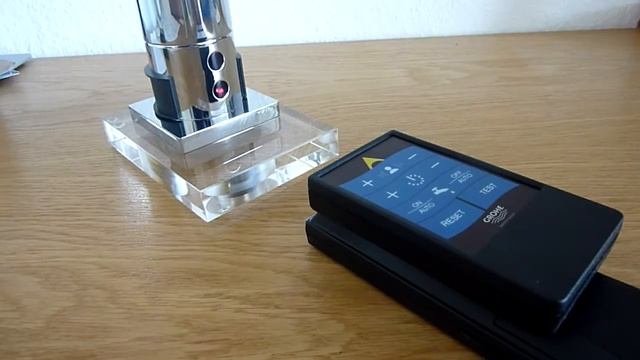 Использование ИК пульта Grohe выключение устройства смотреть онлайн