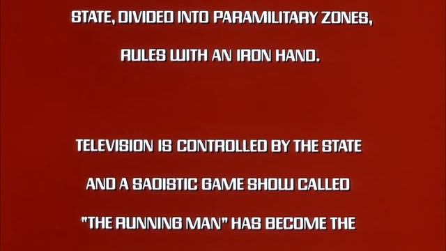 Бегущий человек(Вставка из начала фильма).Running Man (Insert from the beginning of the film). смотреть онлайн