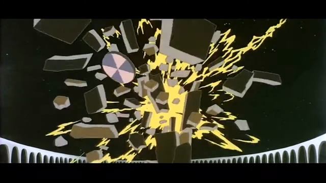 Gulliver's Space Travels - Robot ship shoots structures on the planet смотреть онлайн