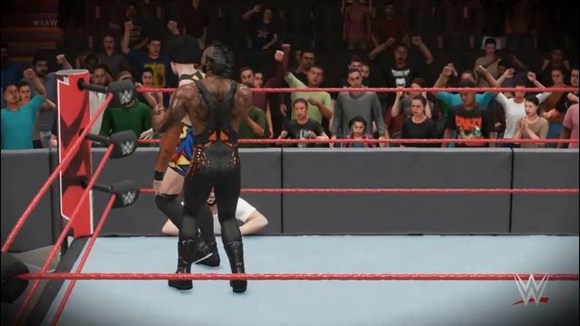 WWE RAW. 16 Elimination. 3 Lap. 2 Fight. Kometa vs. Master смотреть онлайн