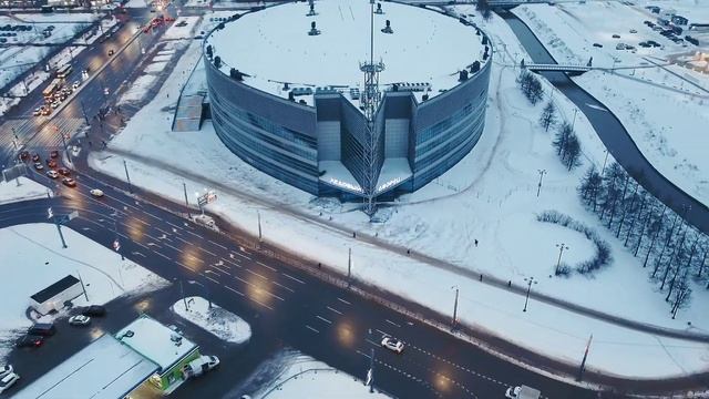 Ледовый Дворец. Хоккейный Город Dji mini 2 смотреть онлайн