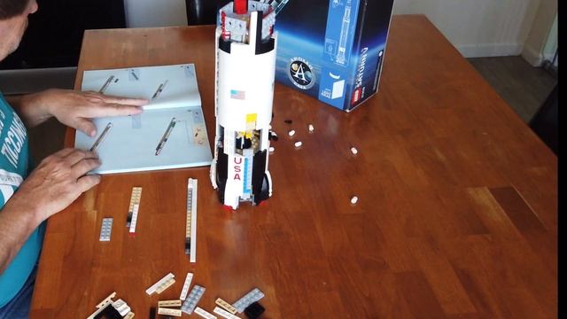 Lego Saturn 5 Rocket - Part 2
