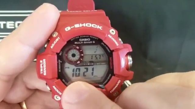 Ajuste de Barômetro, escala barométrica CASIO RANGEMAN GW 9400 смотреть онлайн