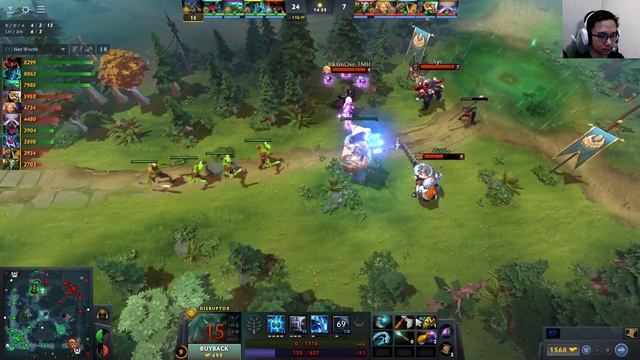 7.35c - Planet DISRUPTOR Soft Support Gameplay 27 ASSISTS - Dota 2 Full Match Gameplay смотреть онлайн