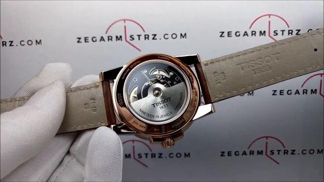 Tissot Gentleman Swissmatic T098.407.36.052.01 T0984073605201 www.zegarmistrz.com смотреть онлайн