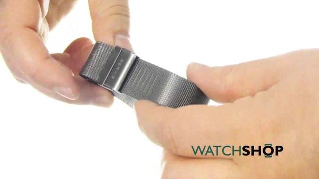 Bering Men's Titanium Watch (11233-077) смотреть онлайн