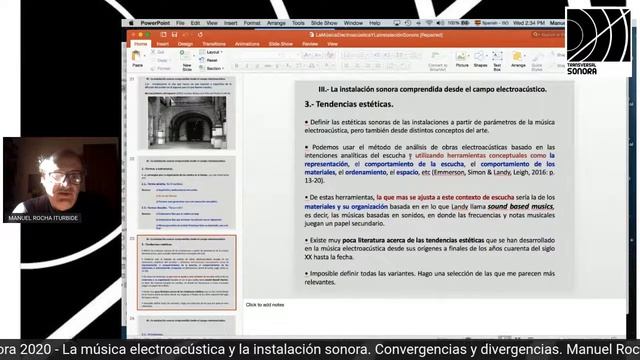 La música electroacústica y la instalación sonora. Manuel Rocha Iturbide смотреть онлайн