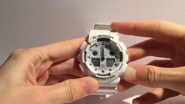 Casio G-Shock GA-100 / Regulowanie wskazówek смотреть онлайн