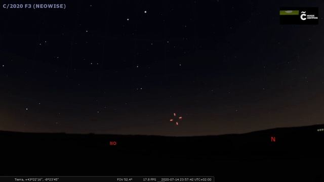 Planetario en casa 14 | Cometa C/ 2020 F3 (Neowise) смотреть онлайн