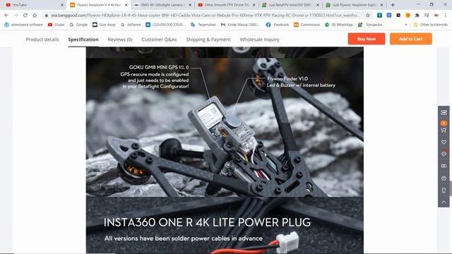 Review FLywoo HexPlorer & SMO 4K PO at Semut Emas FPV смотреть онлайн