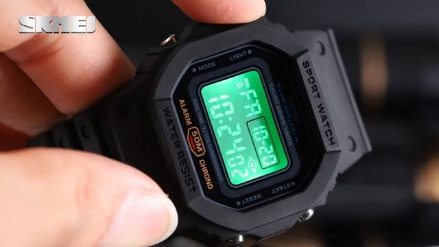 skmei 1628 square digital sport watch смотреть онлайн