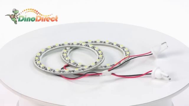 70mm Car Angel Eye 21 LED Ring Headlight (White Light) 2 Pcs from Dinodirect.com смотреть онлайн