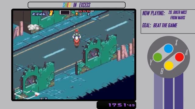 SNES in Excess #27 - Biker Mice From Mars смотреть онлайн
