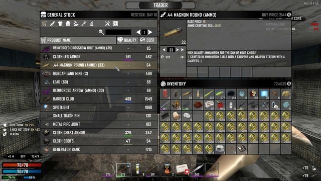 7 Days to Die Ravenhearst ч 19 По ВСЕМ 12 ТОРГОВЦЕМ смотреть онлайн