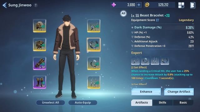 Solo Leveling: Arise - Updated BEST Sung Jinwoo Build | Best Stats to upgrade+How to Increase Power смотреть онлайн