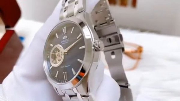 [⌚🇯🇵Orient Golden eye 2  Blue   Automatic Open heart|FAG03001D0]