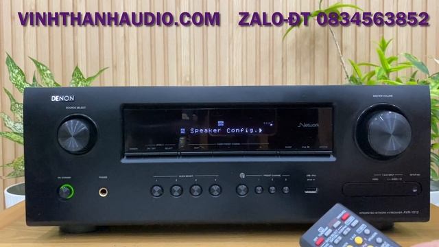 Hướng dẫn sử dụng và cài đặt Denon AVR-1912 смотреть онлайн