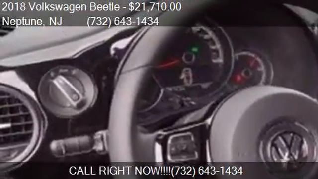 2018 Volkswagen Beetle 2.0T S 2dr Coupe for sale in Neptune,