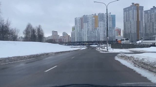 Минск. Маршруты экзамена ГАИ. 2024. смотреть онлайн