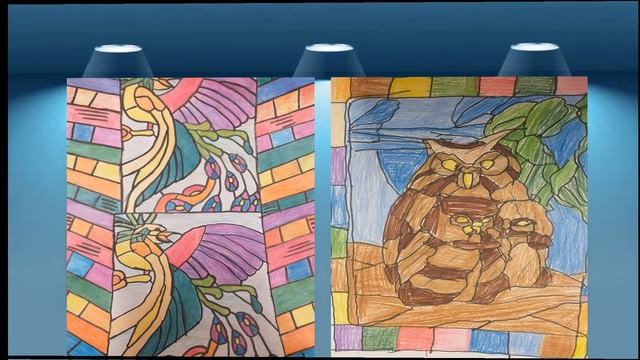 Изложба "Витраж" на ученици от 6 клас на СУ"Панайот Волов"- гр. Шумен смотреть онлайн