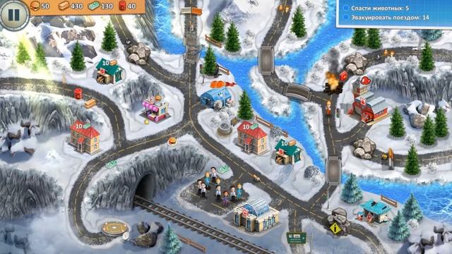 Прохождение Отважные Спасатели 5 # 8 Зимняя Локация