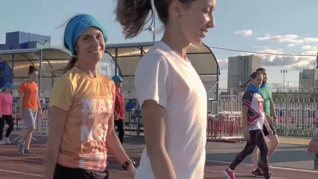 Открытая тренировка по бегу смотреть онлайн