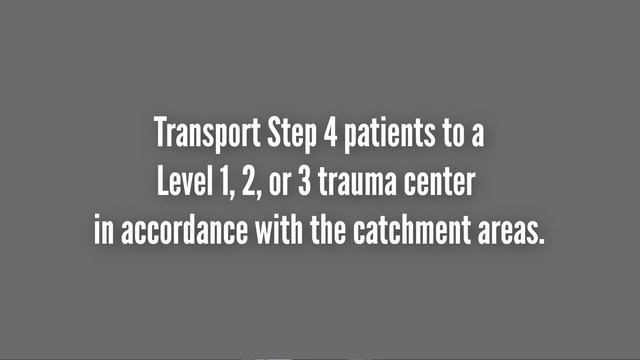 SNHD Trauma Field Triage Criteria Protocol смотреть онлайн