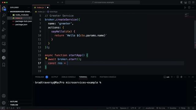 Microservices Crash Course & Moleculer JS Intro смотреть онлайн