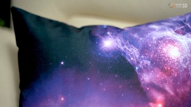 3D подушка  «Бездна космоса»