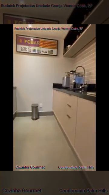 Cozinha gourmet, com forno e micro-ondas de embutir ( Torre quente) смотреть онлайн