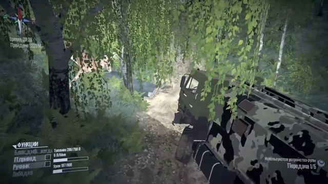 «Mudrunner »✬Карта ✬краткий обзор карты Level_multyayka03 «✬ »Автор  «Multik»