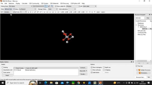 Analisis XRD : PART 3 [Membuat Struktur Kristal TiO2] Menggunakan Software Mercury