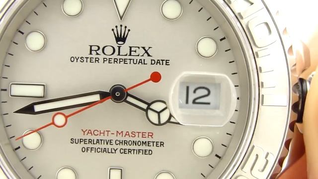 Rolex 16622 Yachtmaster Platinum/Steel Yachty