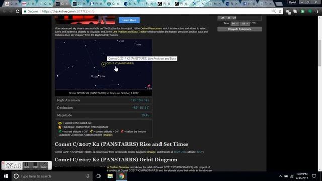 3D Solar System Simulators Explained - Comet C/2017 K2 - Panstarrs - Electric Comets - Rocks Not Ic