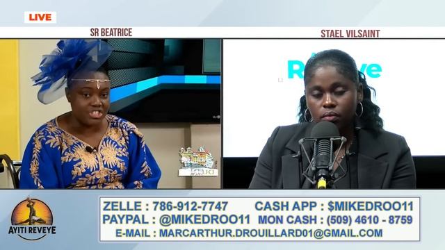 Ramad Ak Sr Beatrice Fe Gro Profesi Sou Vini Lame USA Nan Peyi A/ Besap Ak Guy Pral Pesekite