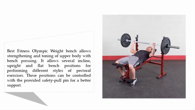 Best Olympic Weight Bench смотреть онлайн