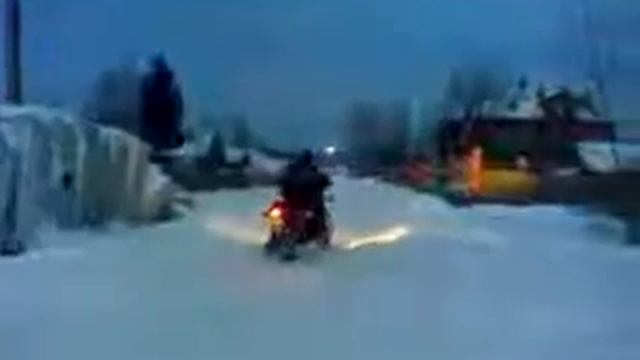 На ИЖ Юпитер 5 по снегу смотреть онлайн