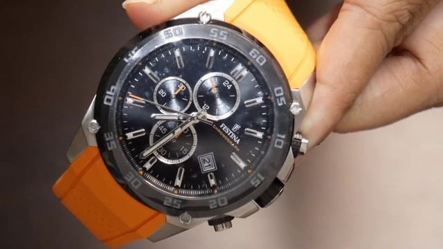 Festina The Originals Analog Black Dial Men's Watch -F20330/4 смотреть онлайн