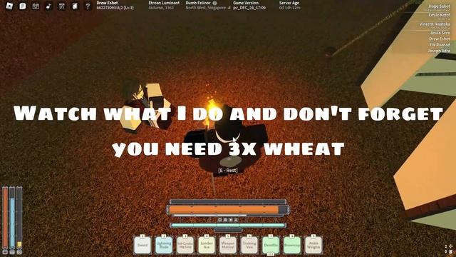 How to craft bread [Deepwoken] смотреть онлайн