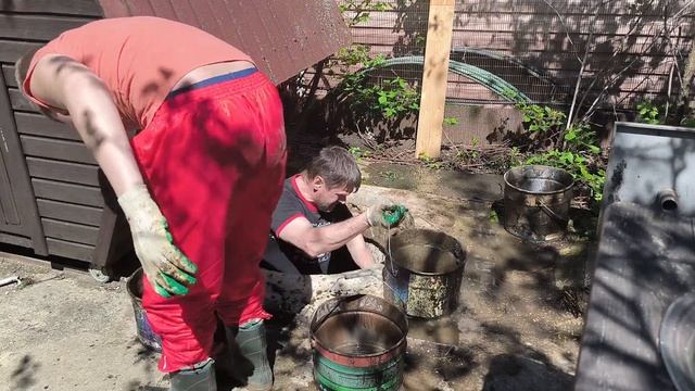 ЗАИЛИЛСЯ и не работает СЕПТИК БЕЗ ОТКАЧКИ (выгребная яма), бактерии не помогают, как очистить септи