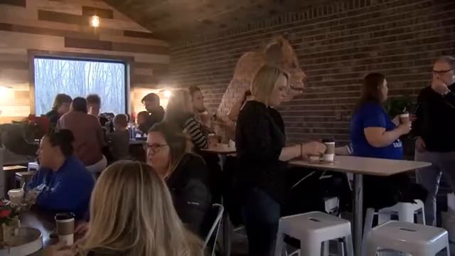 Business booming for local coffee shop, now offering drive-thru option смотреть онлайн