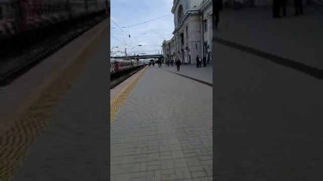 Воинский эшелон в Волгограде