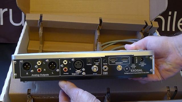 Exogal Comet DAC unboxing at True Audiophile смотреть онлайн